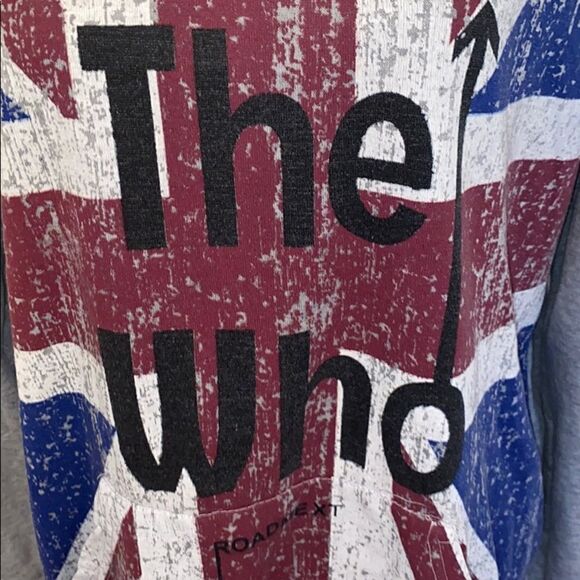 The Who Distressed Graphic Hoodie Sweatshirt Music Band Concert - Picture 5 of 7